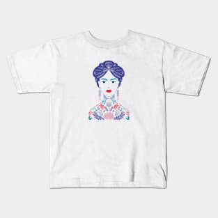 Tattooed Lady Kids T-Shirt